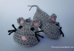 Baby Mouse Booties