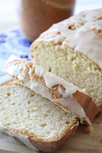 Glazed Brown Sugar Pound Cake