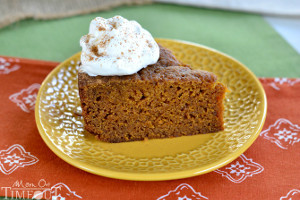 Slow Cooker Pumpkin Pie Cake