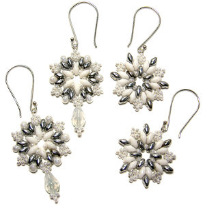 Winter Wonderland Snowflake Earrings