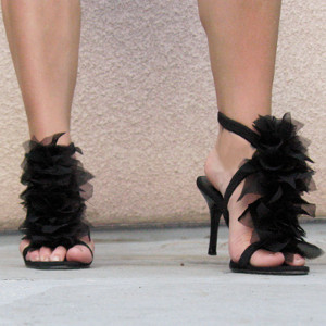 Louboutin-Inspired Petal Sandal