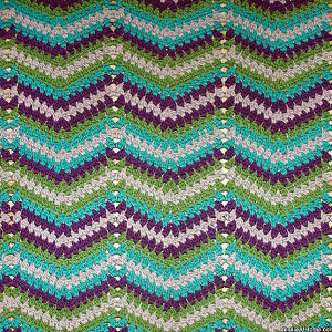 Faded Ripple Pattern