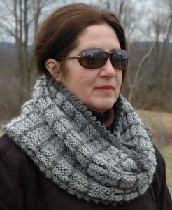 Shades of Gray Snood