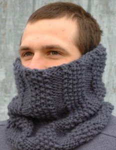 Steel Gray Cowl