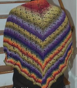 Mountain Peaks Shawl