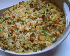 Crab Stuffing Casserole