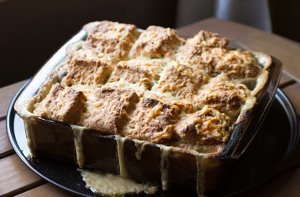 Broccoli Cheddar Cobbler