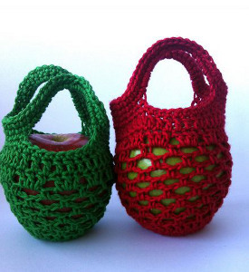 Mini Crochet Gift Bag