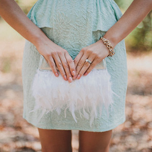 Fabulous Feathered DIY Clutch