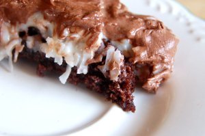 Mounds Candy Bar Brownies