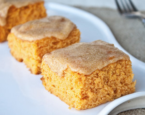 3-Ingredient Pumpkin Angel Cake Bars