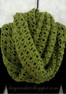 Mossy Infinity Scarf