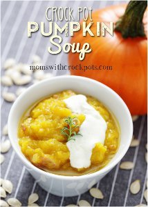 Slow Cooker Pumpkin Soup for Four