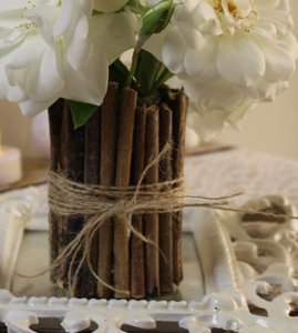 tie diy leather FaveCrafts.com DIY Twig Vase Rustic tie diy leather FaveCrafts.com DIY Twig Vase Rustic