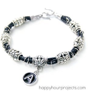 10 Minute Barrel Bead Bracelet