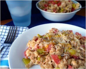 Slow Cooker Cheeseburger Casserole