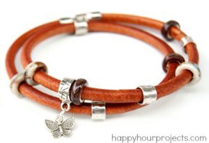 Quick and Easy Leather Bracelet