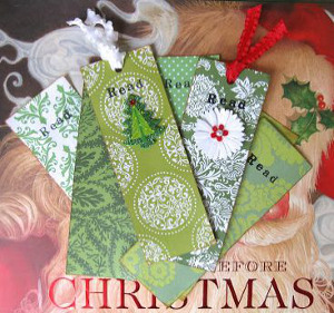 DIY Christmas Bookmarks