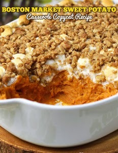 Boston Market Sweet Potato Casserole Copycat