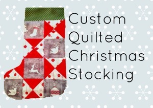 Custom Quilted Christmas Stockings