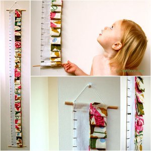 Ruffly Hanging Growth Chart