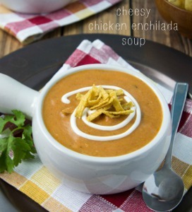 Chili's Copycat Chicken Enchilada Soup