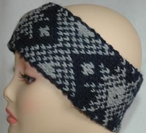 Black Ice Ear Warmer