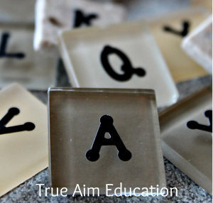 DIY Bananagrams Game