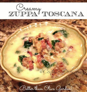 Better Than Olive Garden Creamy Zuppa Toscana