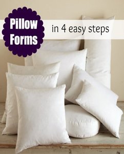 How To Make A Pillow Form | FaveCrafts.com