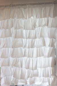 Ruffled Up Shower Curtain