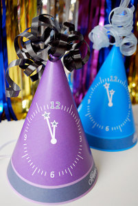 Printable NYE Party Hats