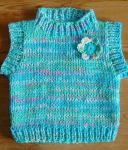 Ditsy Daisy Baby Vest