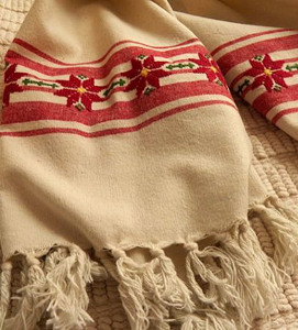 Cross-Stitch Holiday Towels