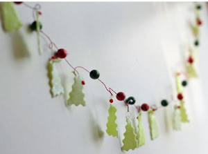 Mini-Tree Gum Garland