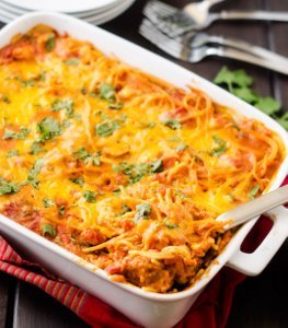 Southwestern Quinoa Pasta Bake