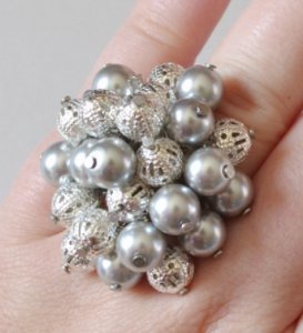 Blingy Bobble Ring