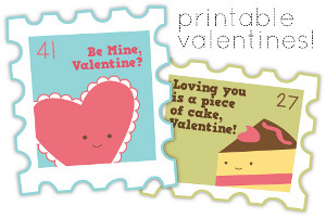 Stamps of Love Valentines