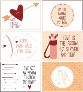 valentine arrow