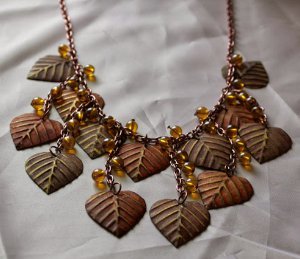 Autumn Leaves Necklace