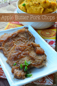 Apple Butter Pork Chops | FaveGlutenFreeRecipes.com