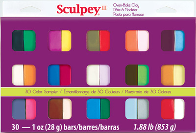 Sculpey III 30 Color Sampler Review