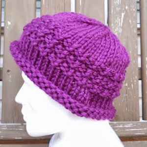 Pretty Purple Hat
