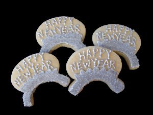 Happy New Year Cookies