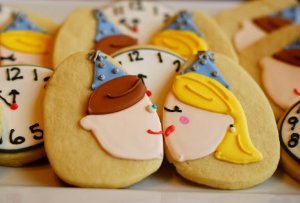 Kiss Me at Midnight Cookies