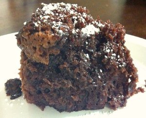 Dump & Go Chocolate Cake