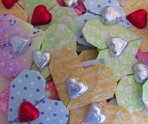 Simply Sweet Origami Hearts