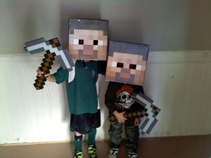 Printable Minecraft Steve Head AllFreePaperCrafts Com