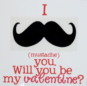 Make Your Own Mustache Valentine