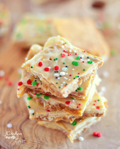 White Chocolate Cookie Butter Toffee Crack